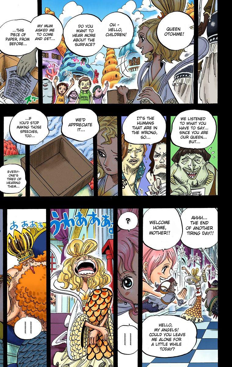 One Piece - Digital Colored Comics - Vol.63 Chapter 624: Queen Otohime