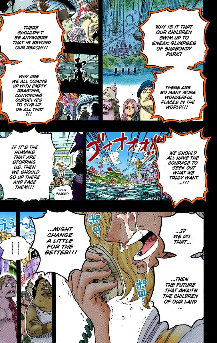 One Piece - Digital Colored Comics - Vol.63 Chapter 624: Queen Otohime