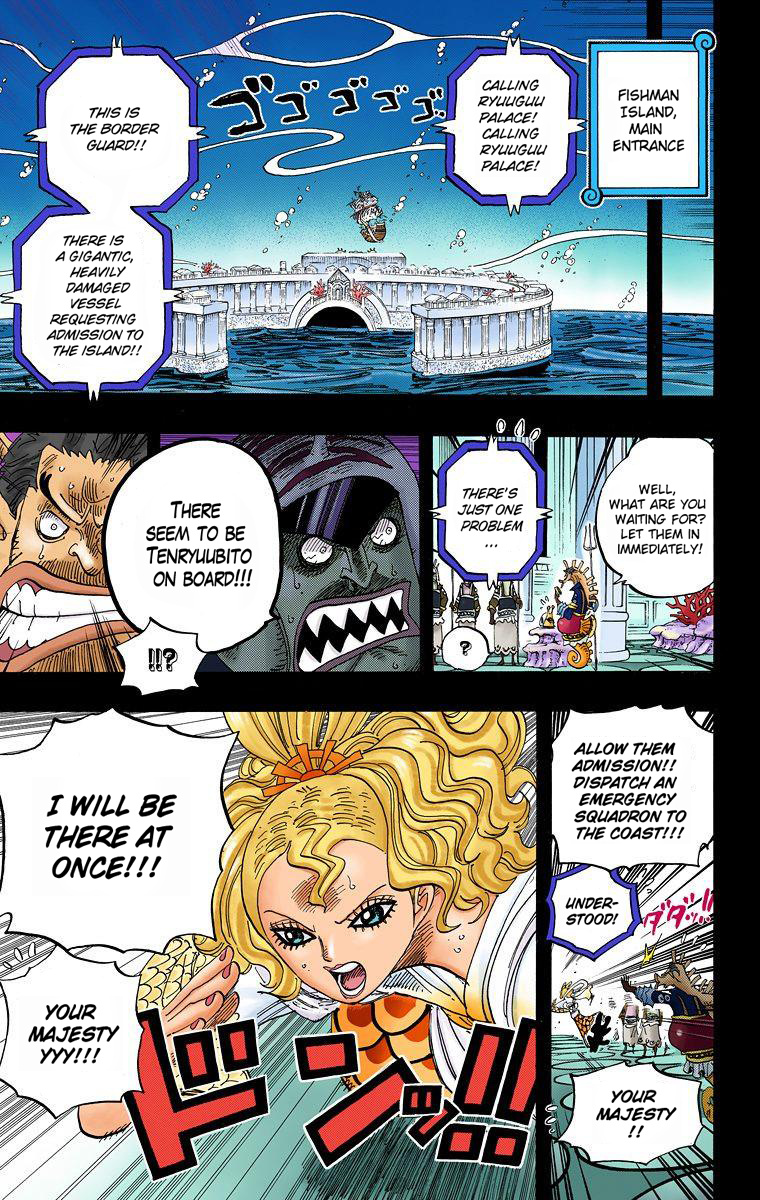 One Piece - Digital Colored Comics - Vol.63 Chapter 624: Queen Otohime