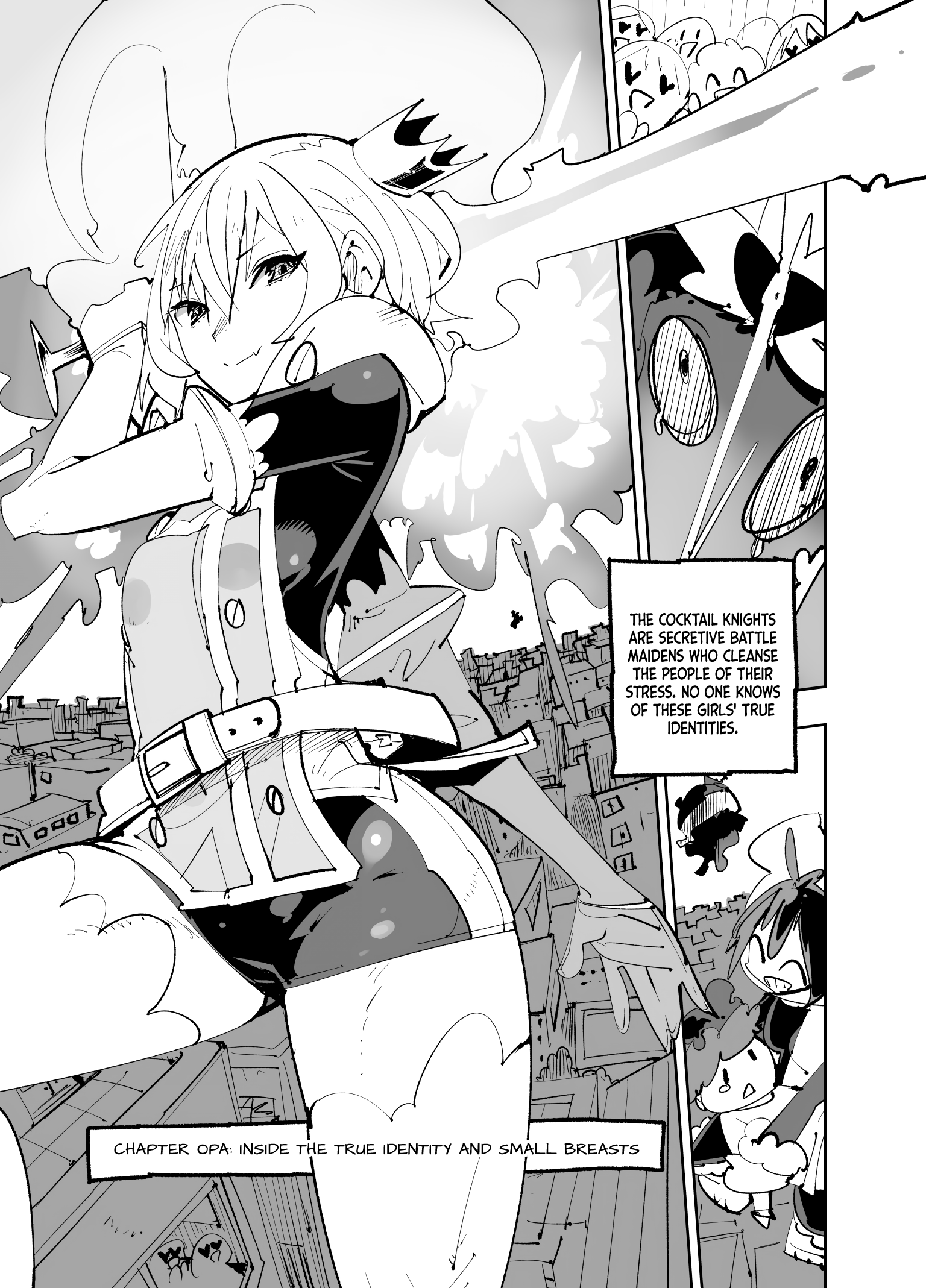 Spill It, Cocktail Knights! - Chapter 19: Chapter Opa: Inside The True Identity And Small Breasts