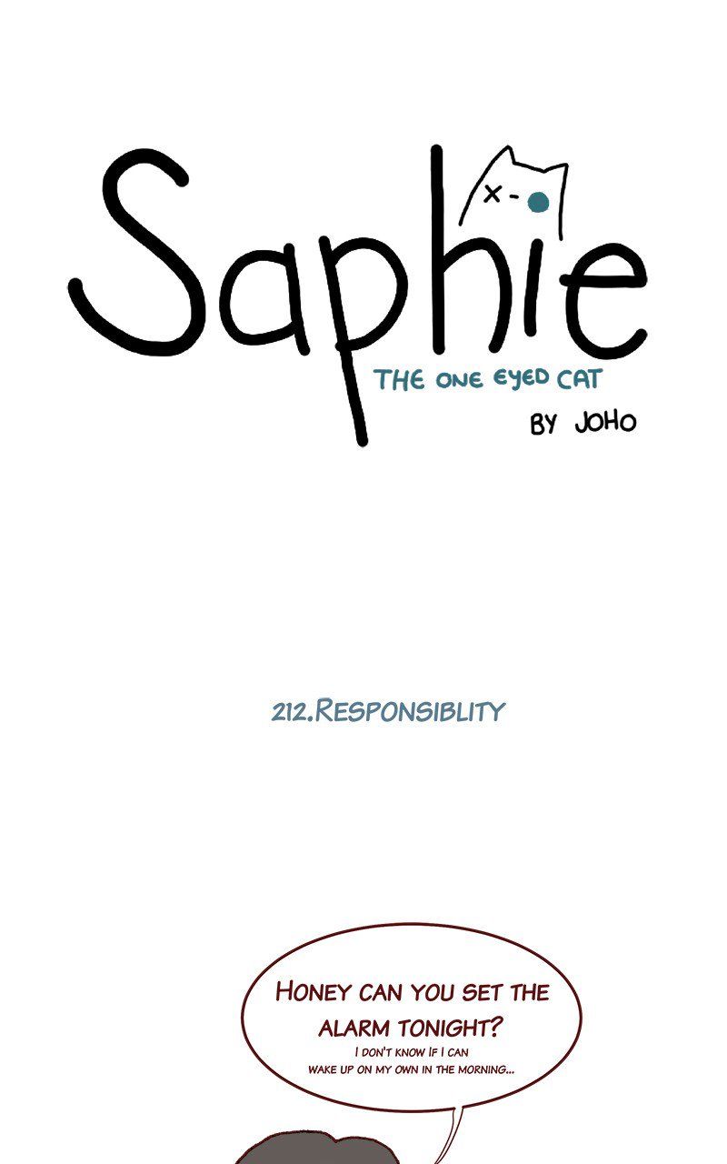 Saphie: The One-Eyed Cat - Chapter 212 : Responsibility