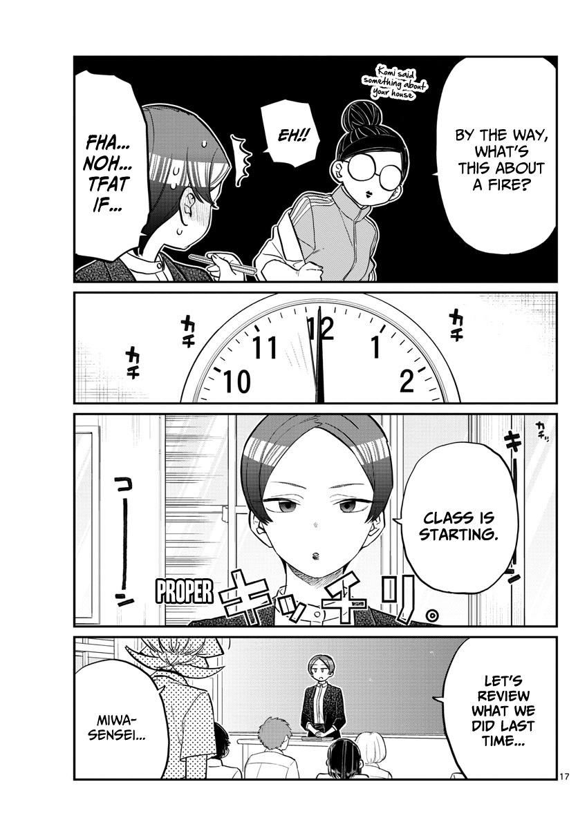 Komi-San Wa Komyushou Desu - Vol.12 Chapter 158: Sensei