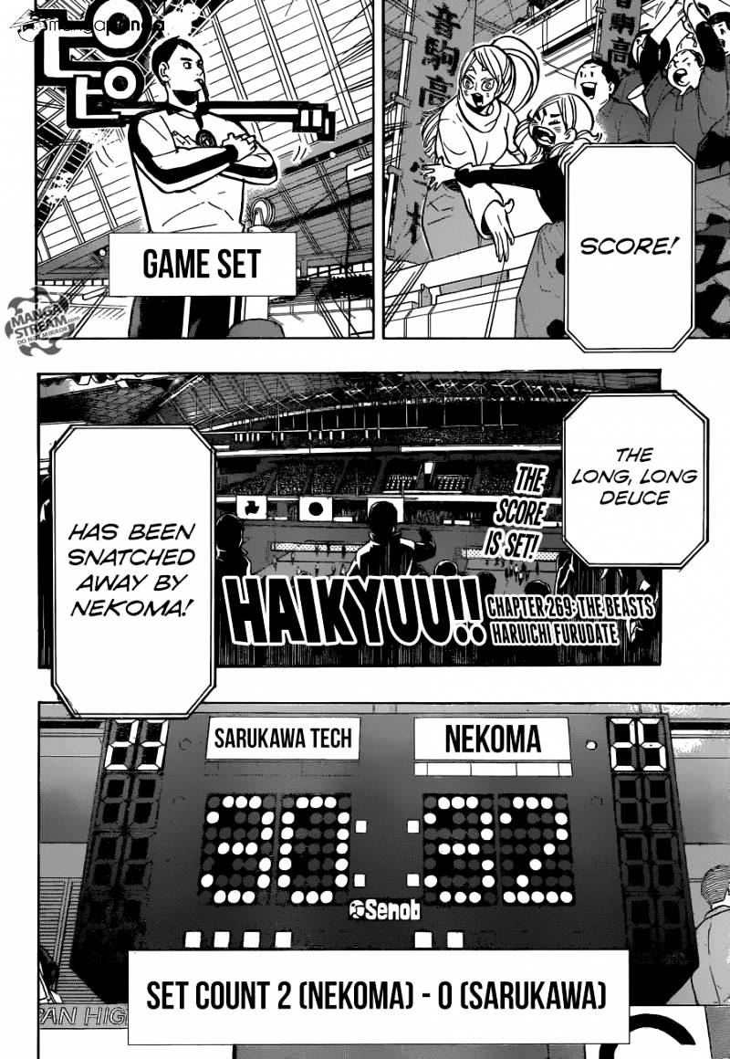 Haikyuu!! - Chapter 269