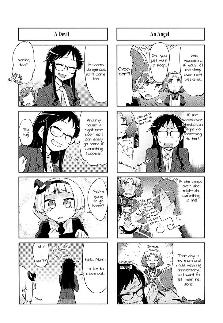 Majo To Houki To Kurobuchi Megane - Chapter 25