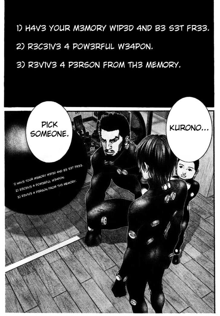 Gantz - Vol.19 Chapter 219 : A Third Member Returns