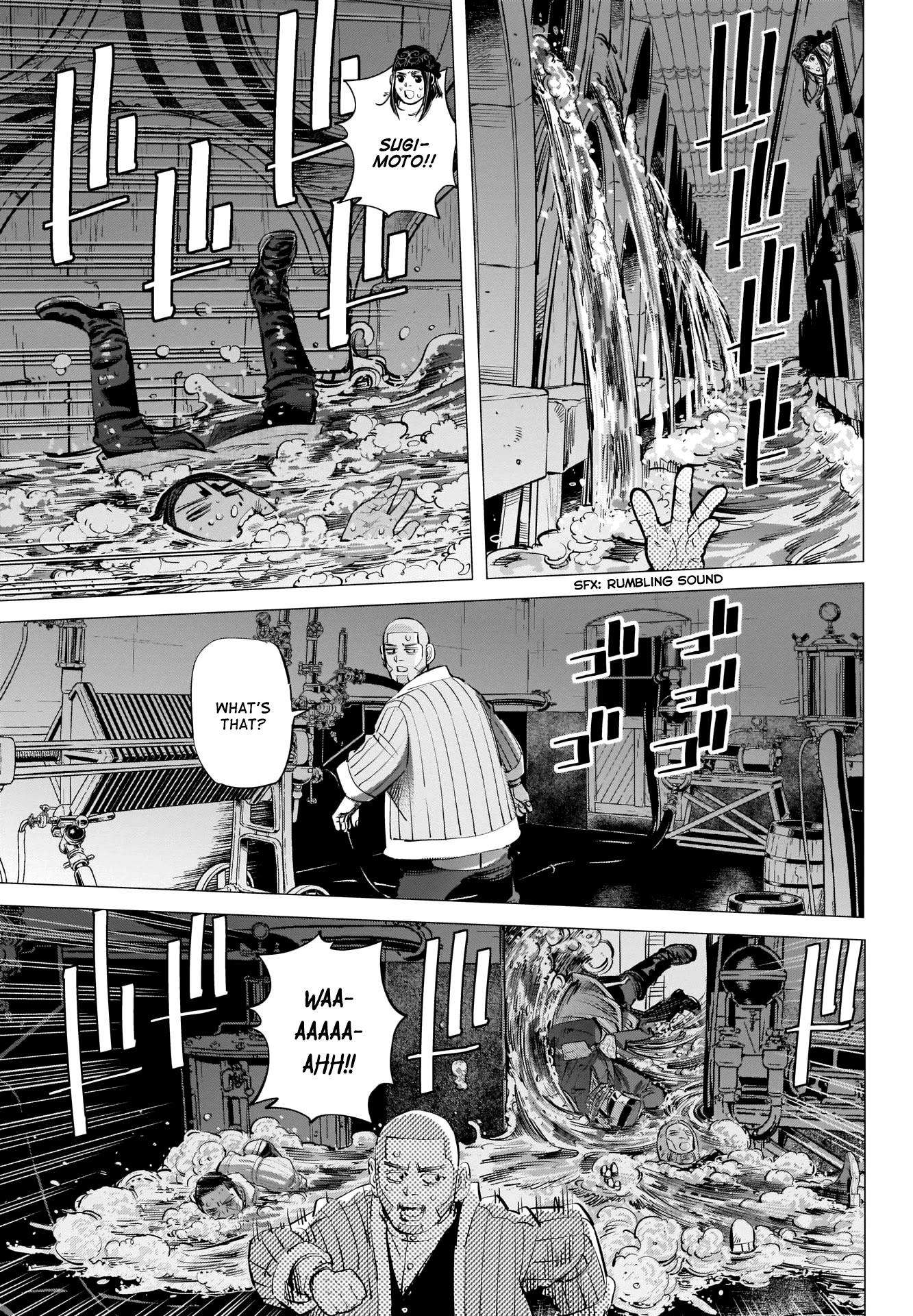 Golden Kamui - Chapter 252: The Beer Storage Room