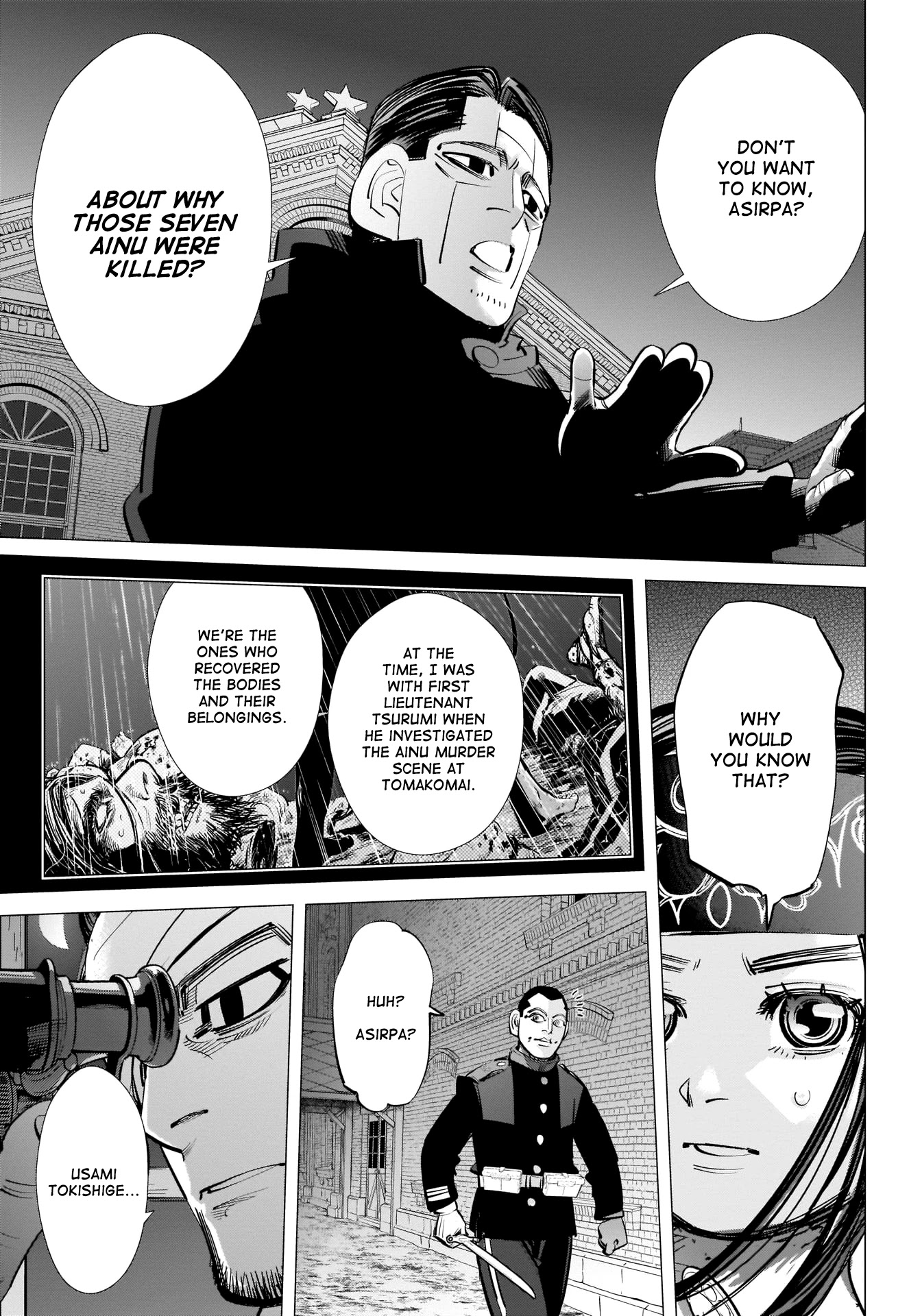 Golden Kamui - Chapter 252: The Beer Storage Room