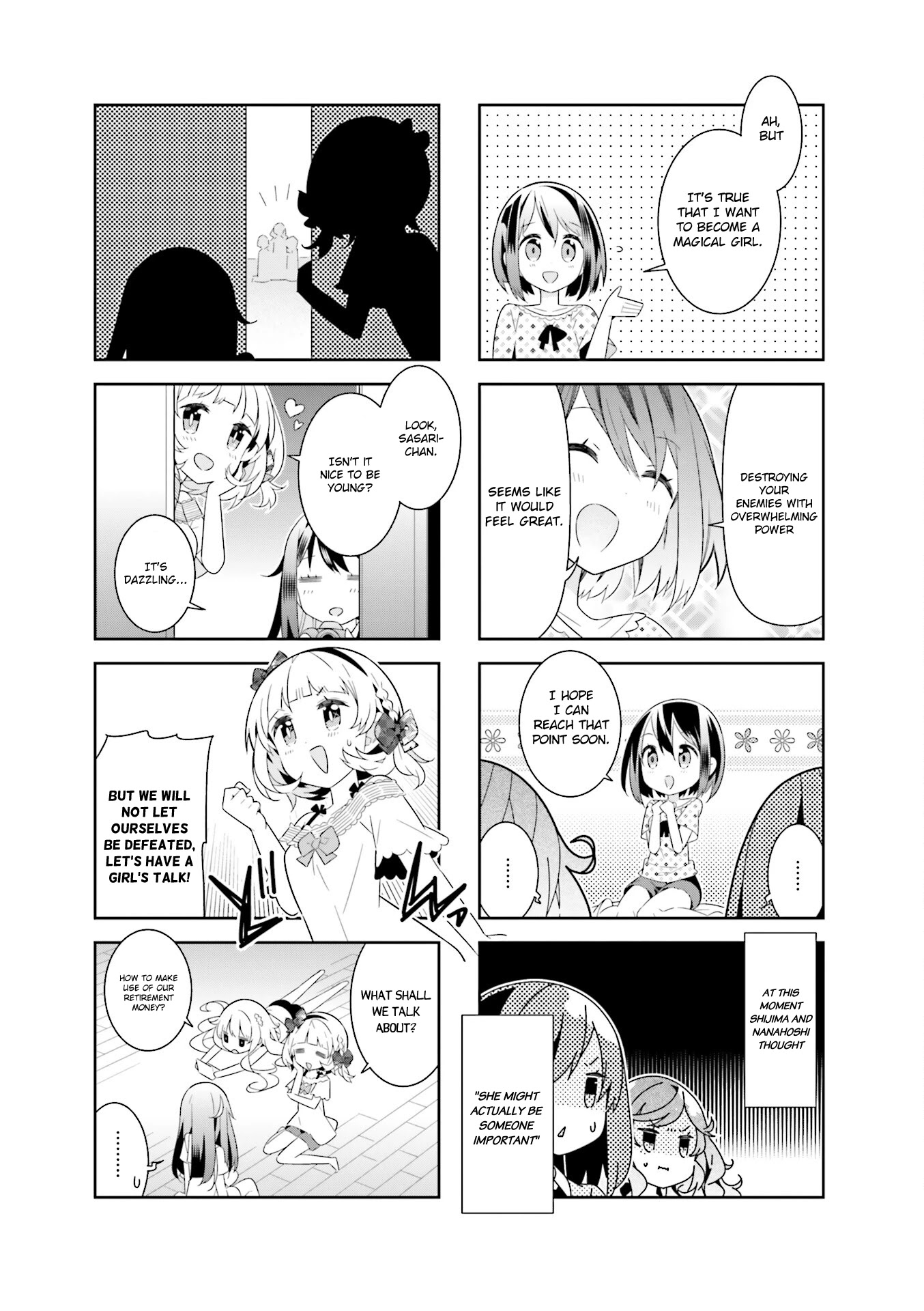 The Life After Retirement Of Magical Girls - Chapter 15: Rain, Running Away From Home, And Girl’s Talk