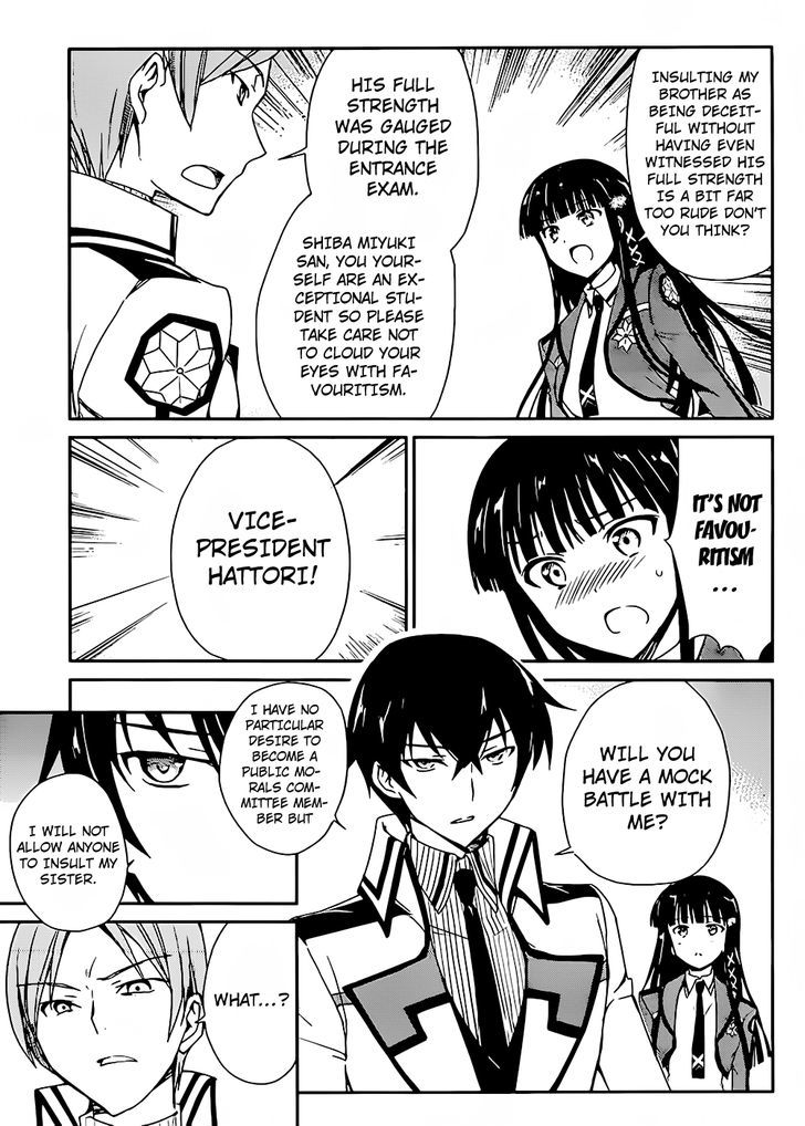 Mahouka Koukou No Yuutousei - Vol.2 Chapter 6