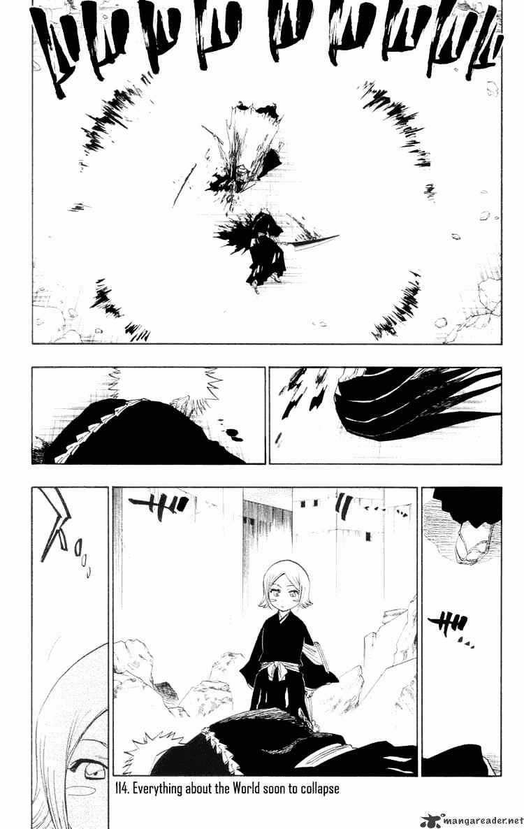 Bleach - Chapter 114 : Everything About The World Soon To Collapse