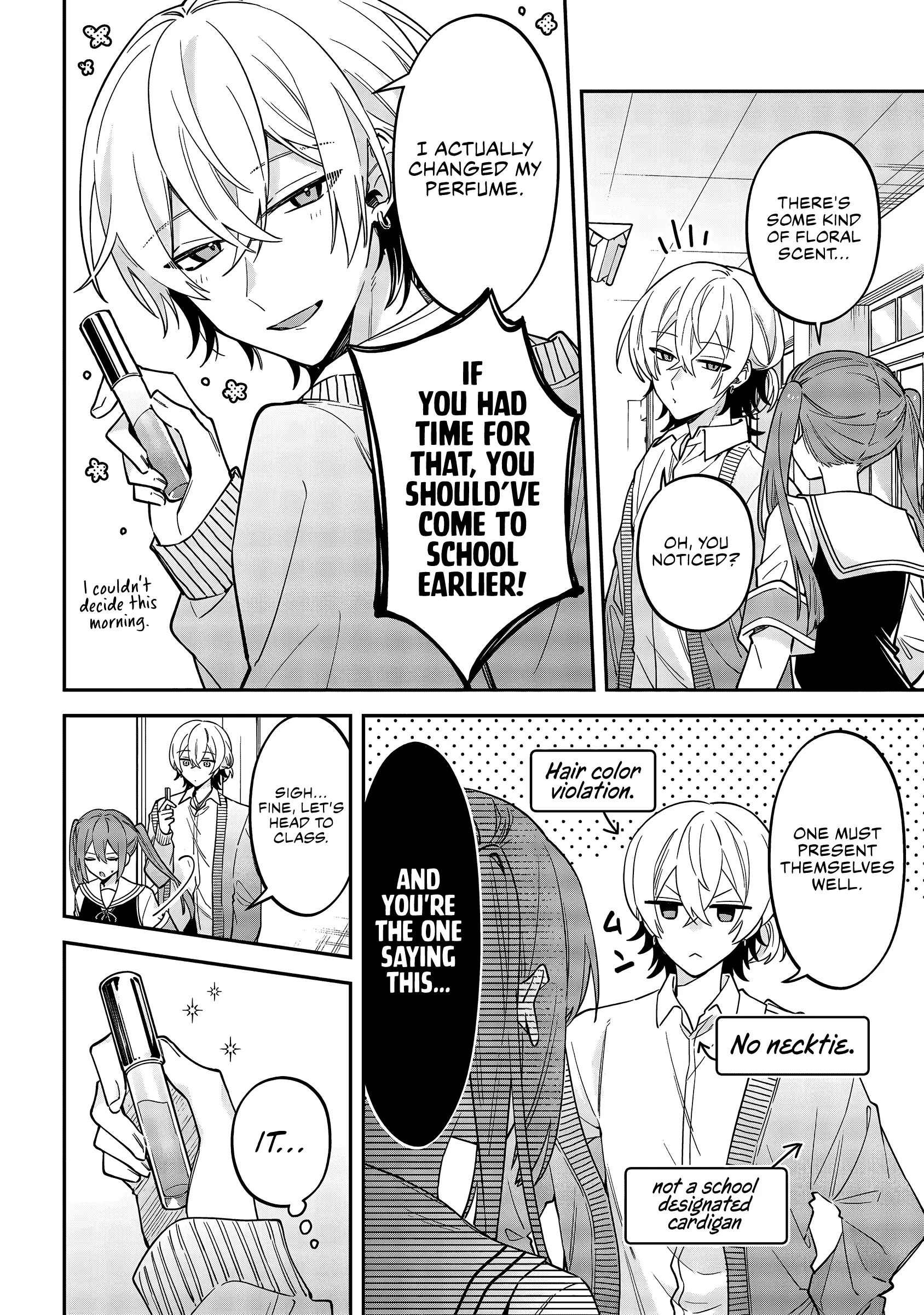 Itsuki-Kun Wa Tadasaretai - Chapter 3.1