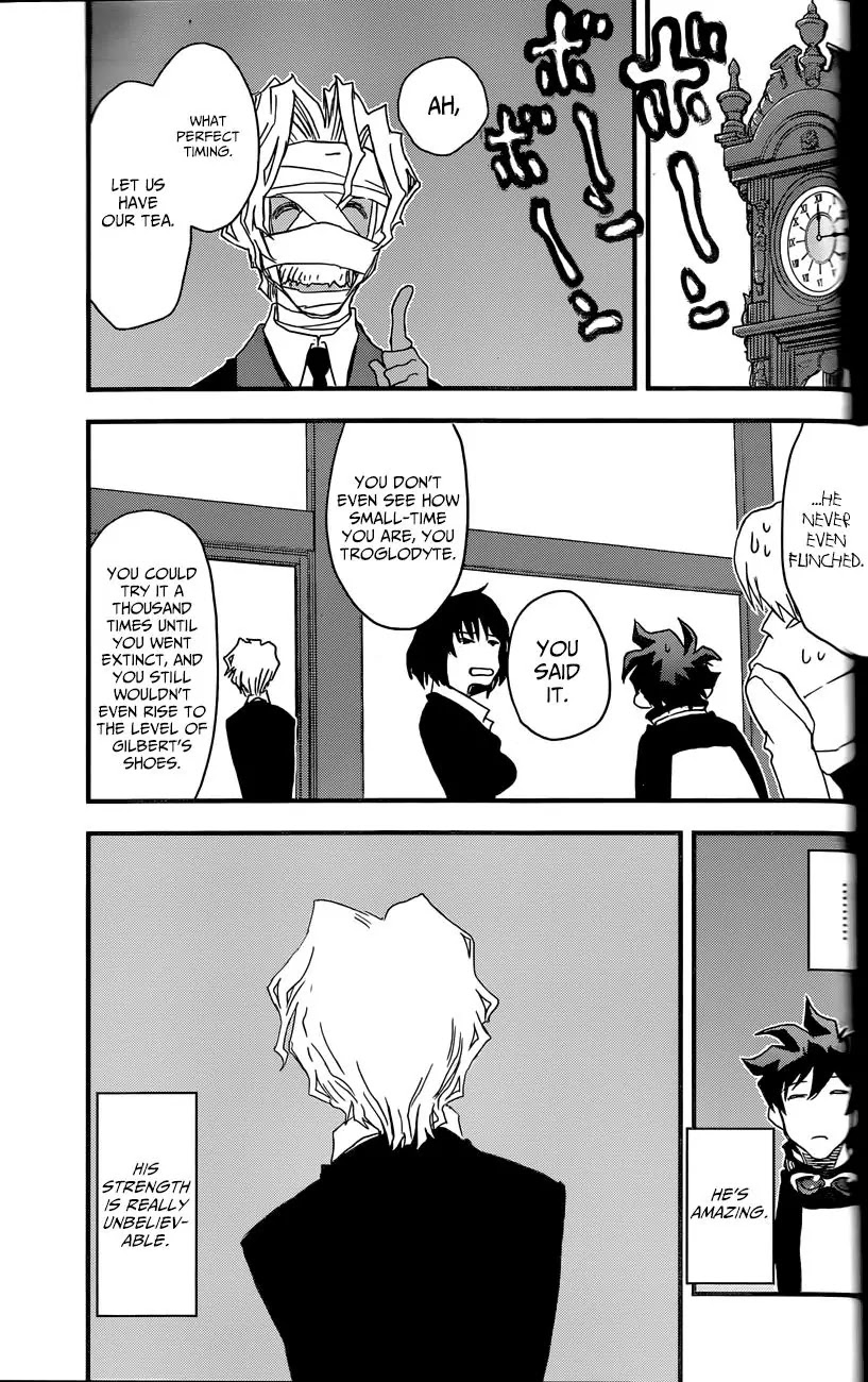 Kekkai Sensen - Back 2 Back - Chapter 4: A Certain Butler's Gold Blend