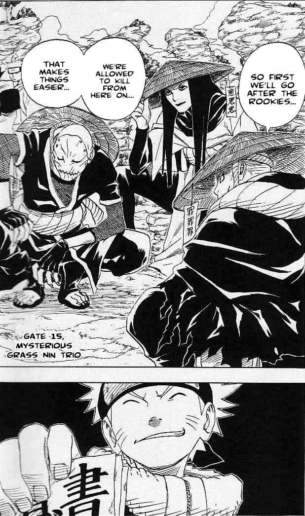 Naruto - Vol.5 Chapter 45 : The Second Test!!