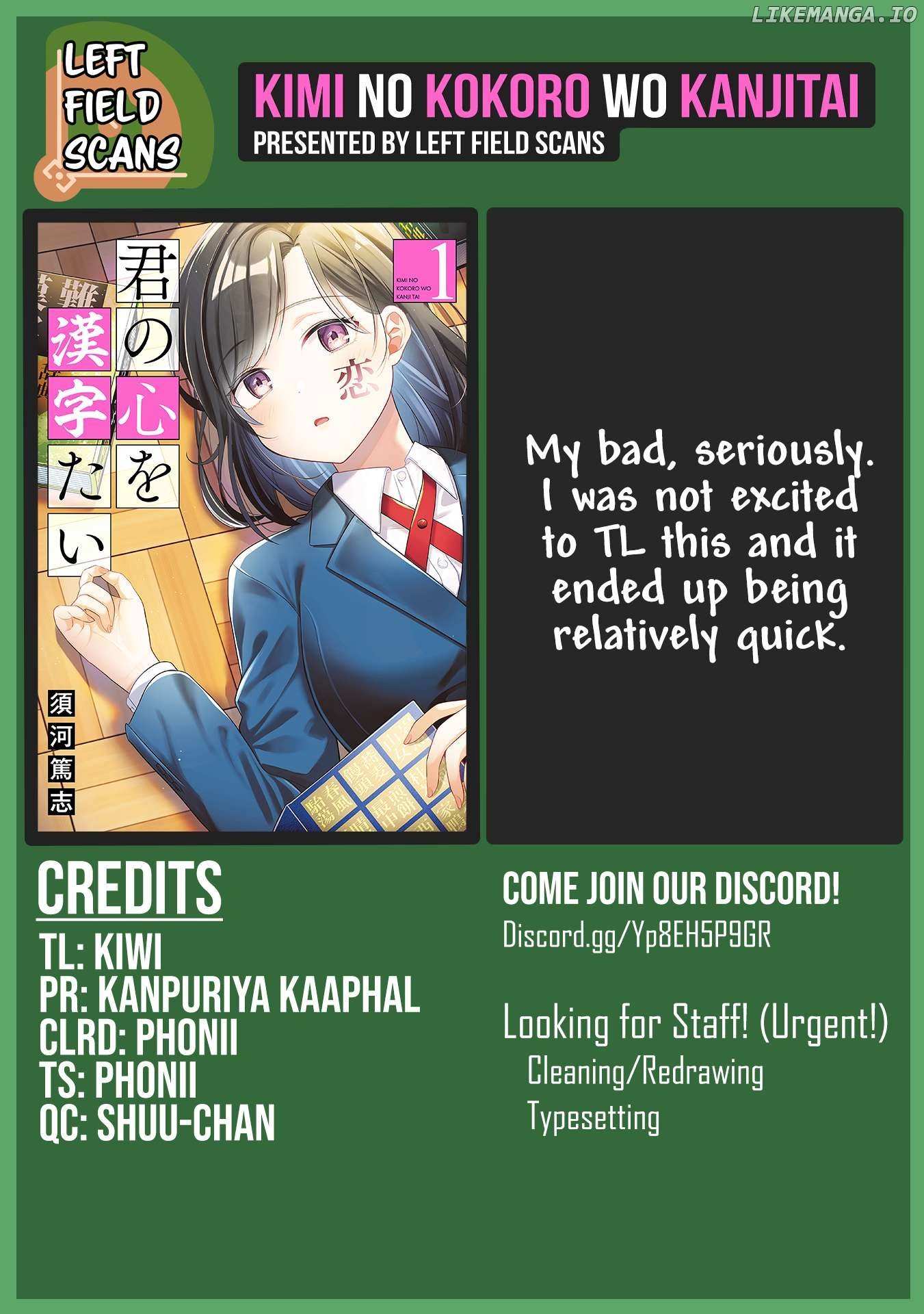 Kimi No Kokoro Wo Kanjitai - Chapter 8