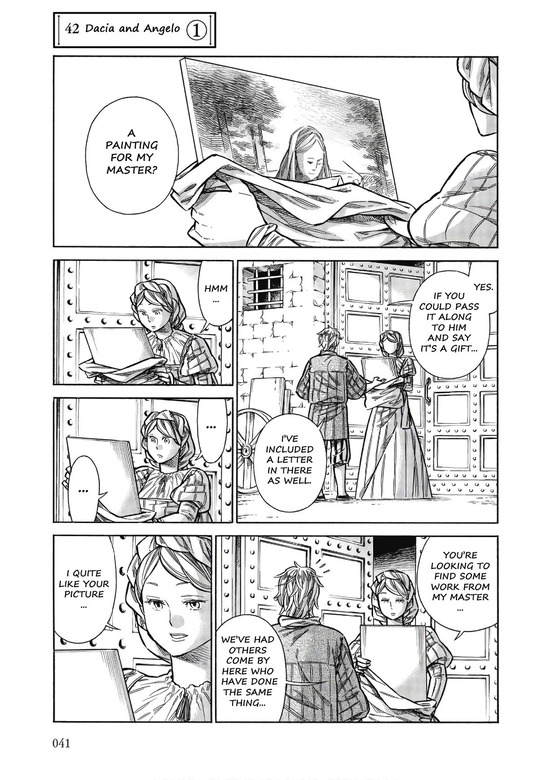 Arte - Vol.9 Chapter 42: Dacia And Angelo, Part 1