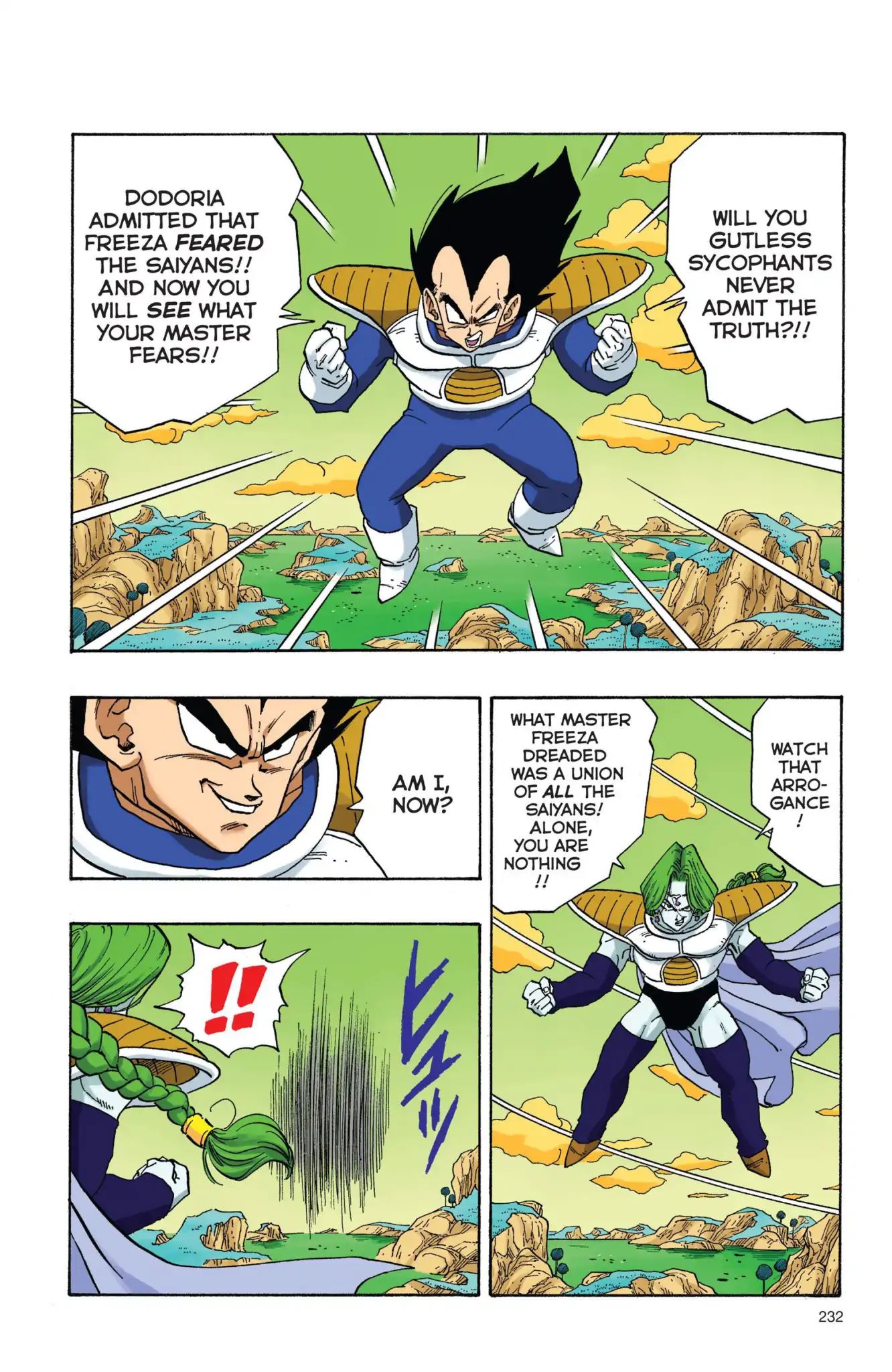 Dragon Ball Full Color Freeza Arc - Vol.1 Chapter 017: Vegeta Vs. Zarbon