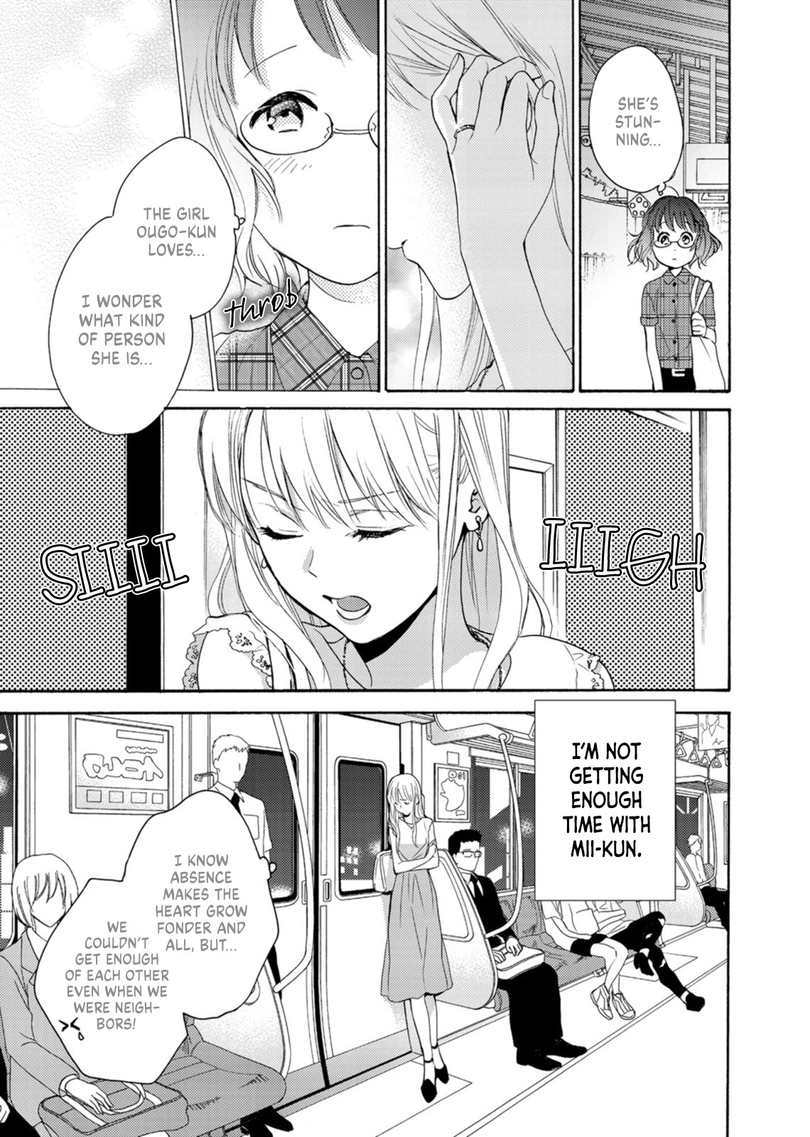 Mitsunaga Ougo Is Trying To Control Himself - Chapter 7