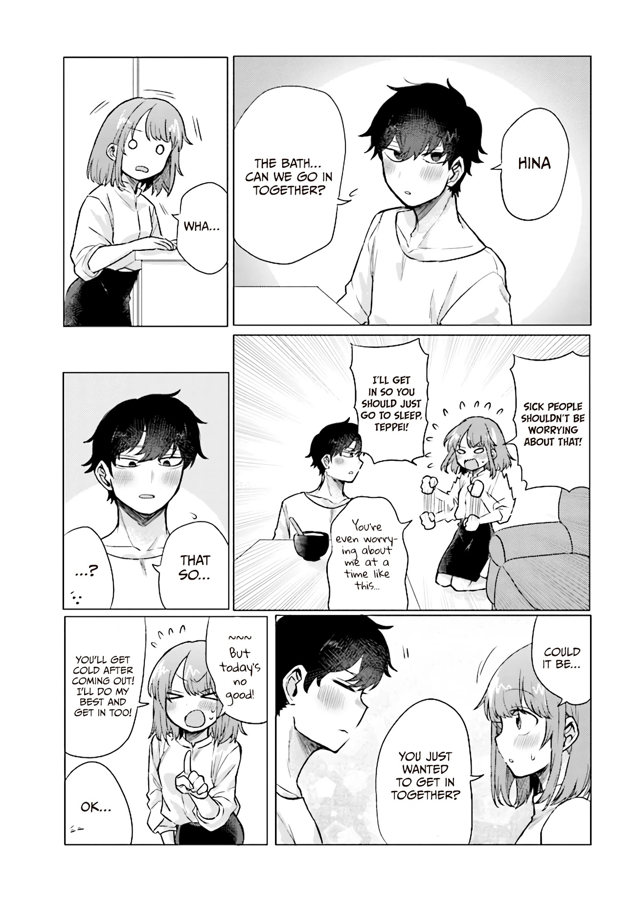 Girlfriend Who Absolutely Doesn’t Want To Take A Bath Vs Boyfriend Who Absolutely Wants Her To Take A Bath - Chapter 38: The Cold