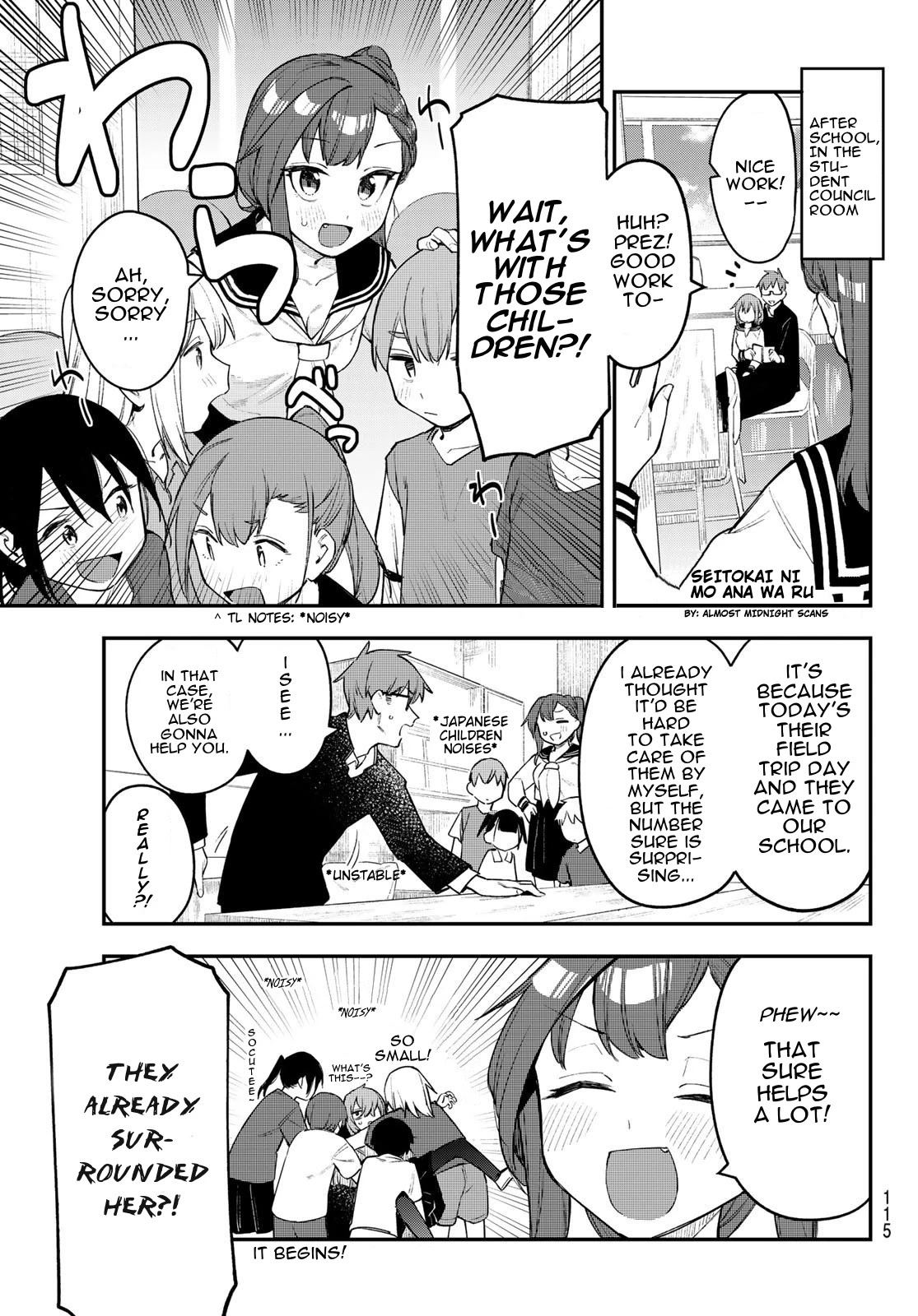 Seitokai Ni Mo Ana Wa Aru! - Chapter 12: Attack Of The Pre-Schoolers!!