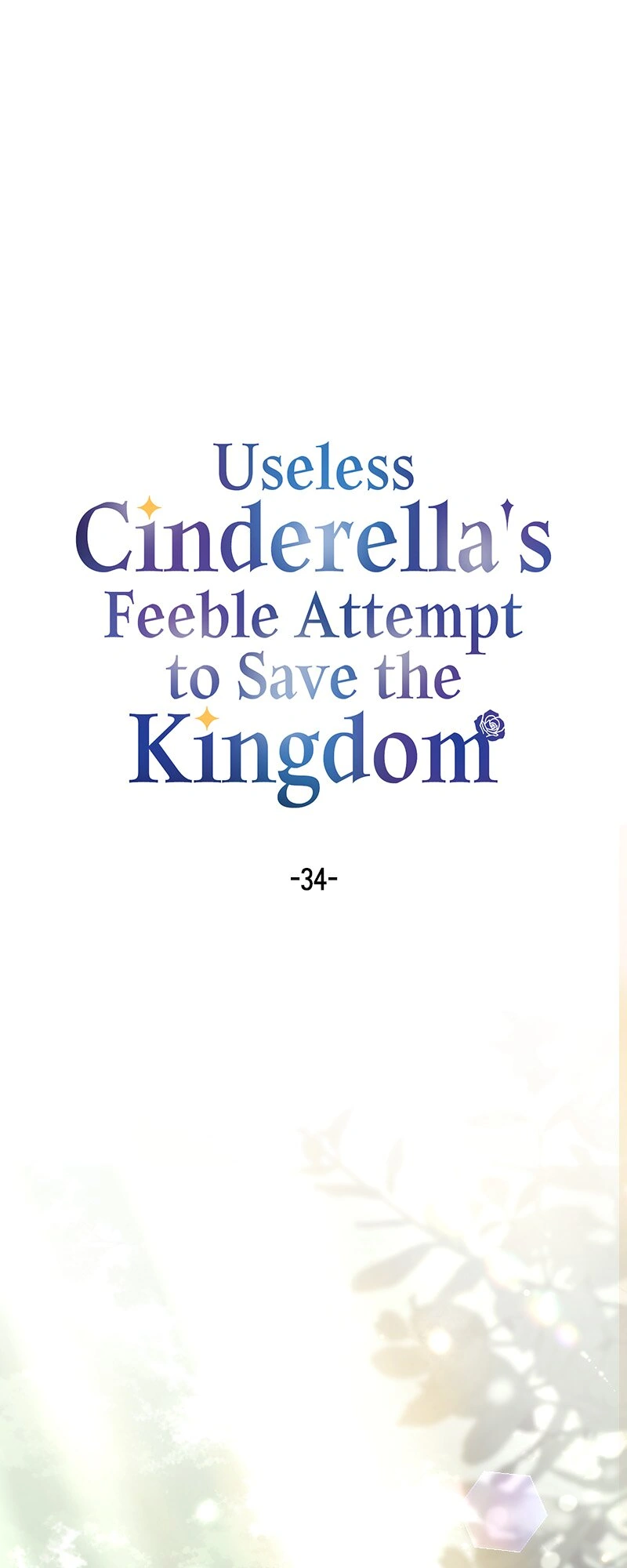 Useless Cinderella’s Feeble Attempt To Save The Kingdom - Chapter 34