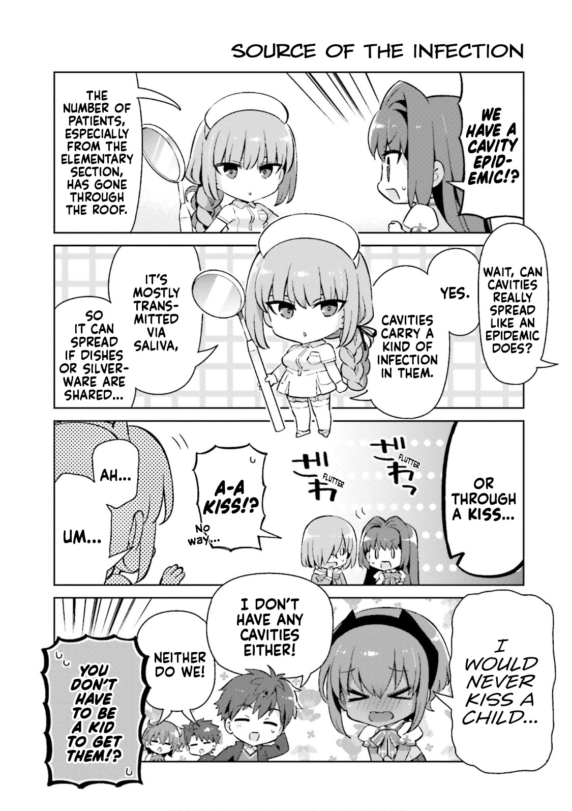 Type-Moon Gakuen - Chibi Chuki! - Vol.6 Chapter 48: 48Th Period: On Your Tooth, Cling Cling Cling