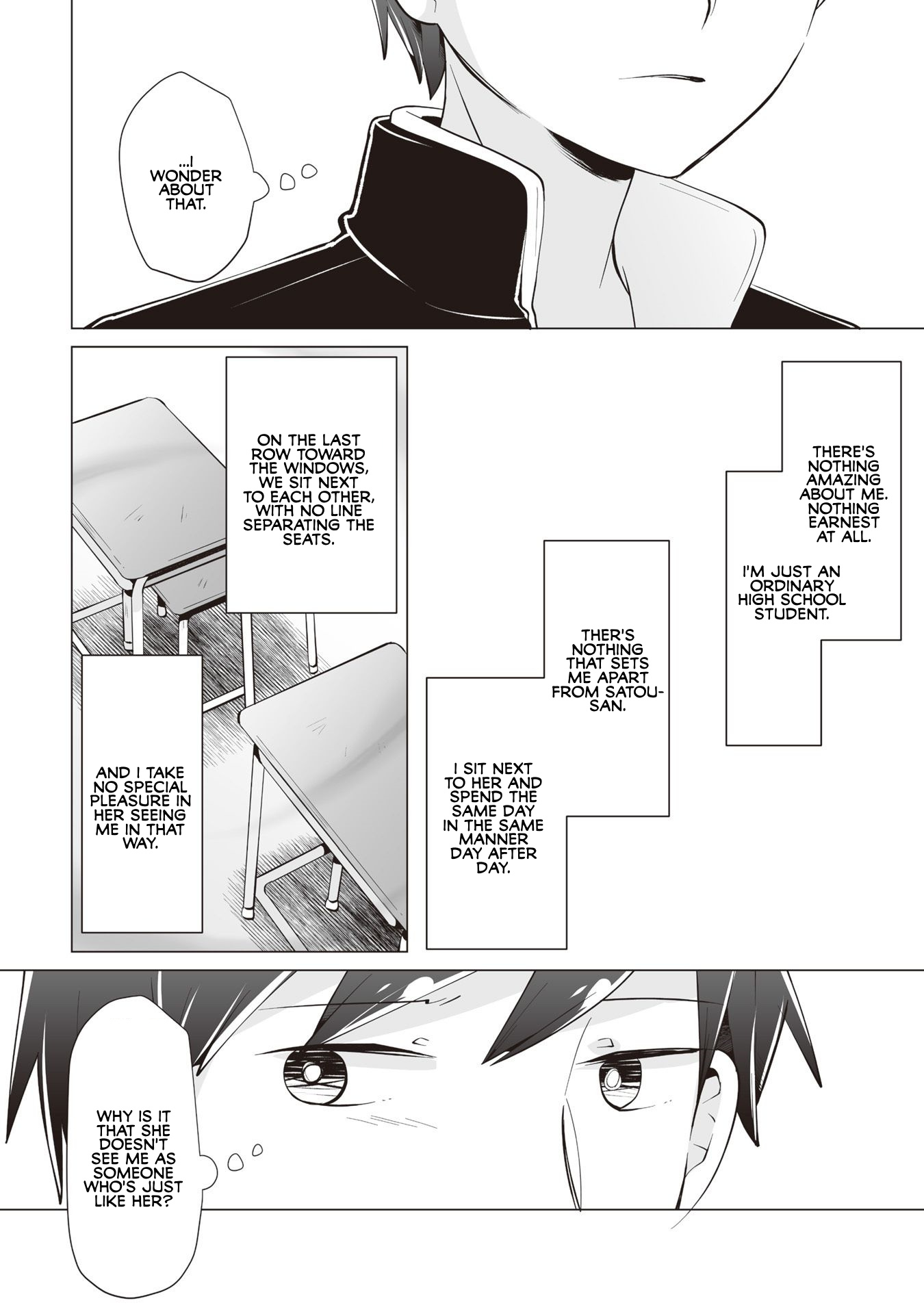 Satou-San Who Sits Next To Me - Vol.2 Chapter 13: Satou-San Is...