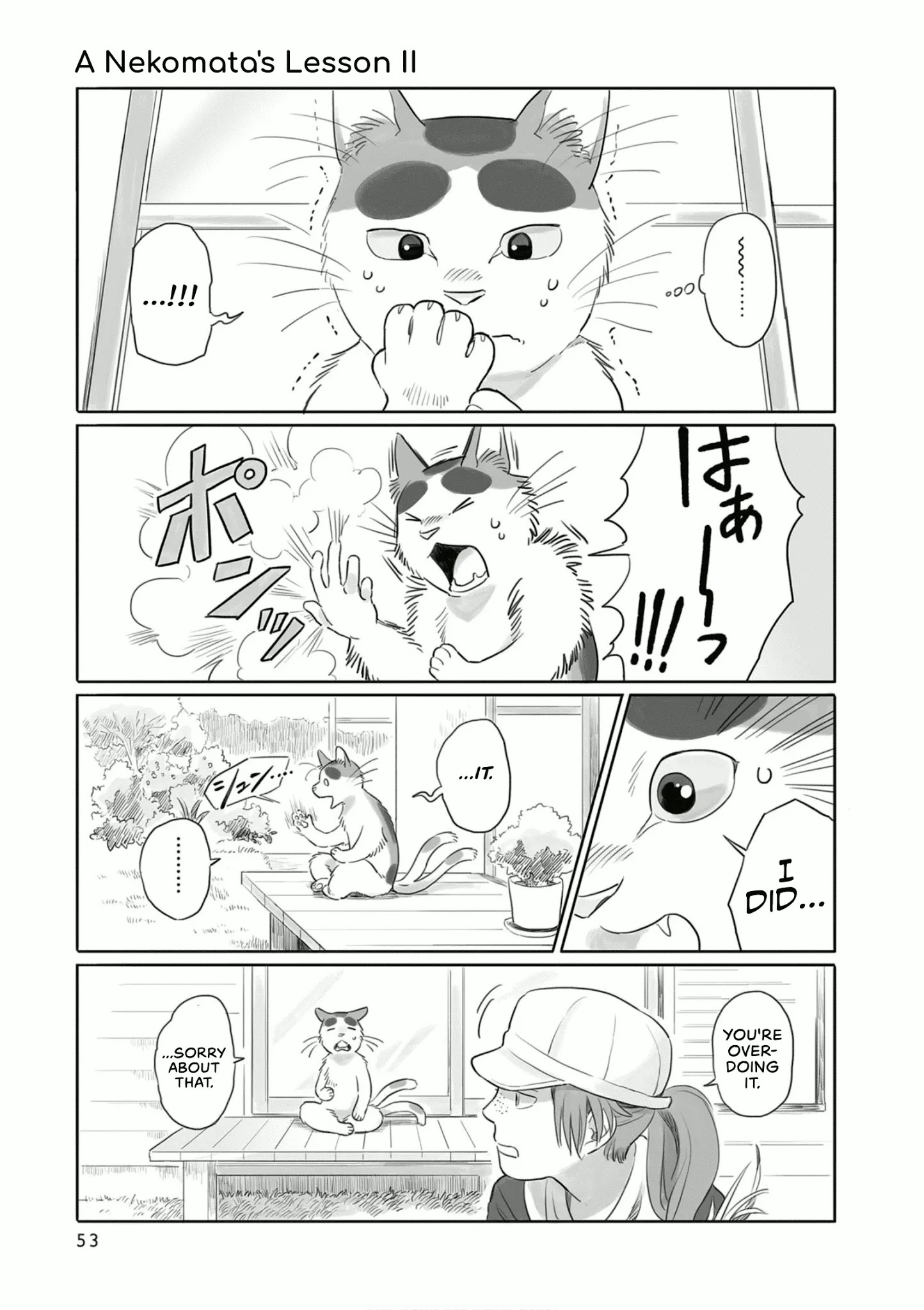 Tonari No Youkai-San - Chapter 9: A Nekomata's Lesson Ii