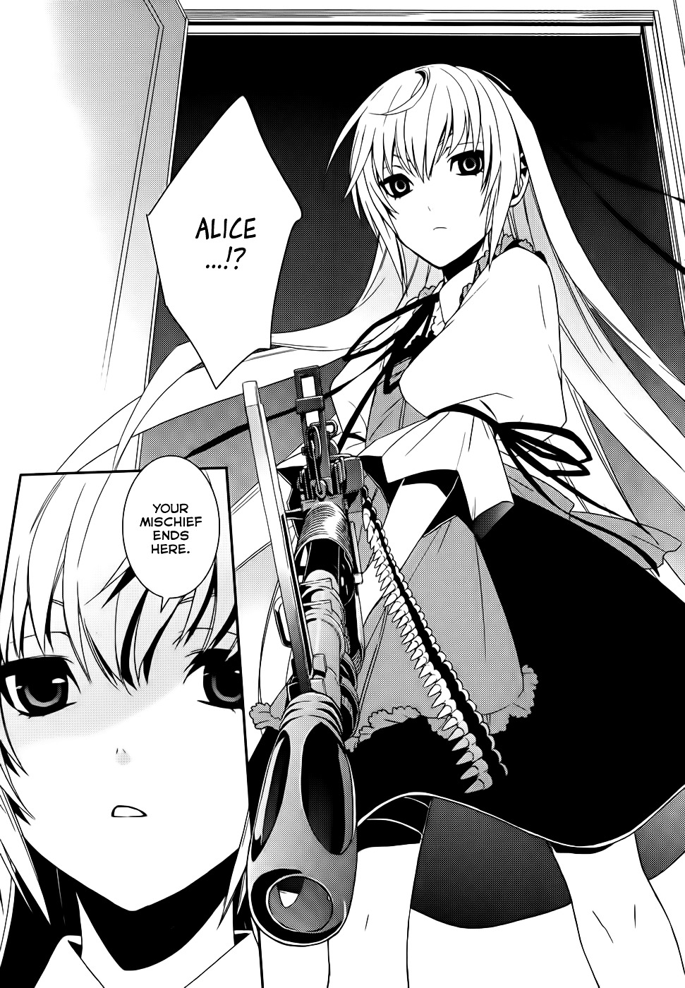 Dennou Alice To Inaba-Kun - Chapter 3 : Alice And The Machine Gun Part 3