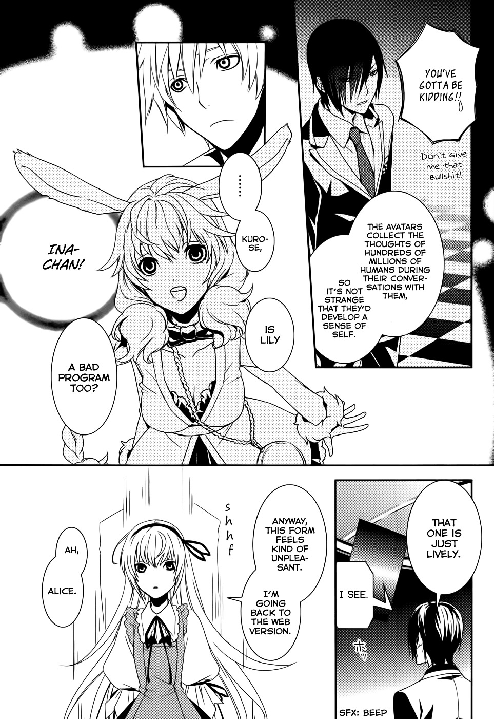 Dennou Alice To Inaba-Kun - Chapter 3 : Alice And The Machine Gun Part 3