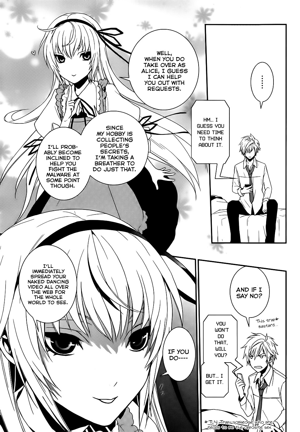 Dennou Alice To Inaba-Kun - Chapter 3 : Alice And The Machine Gun Part 3