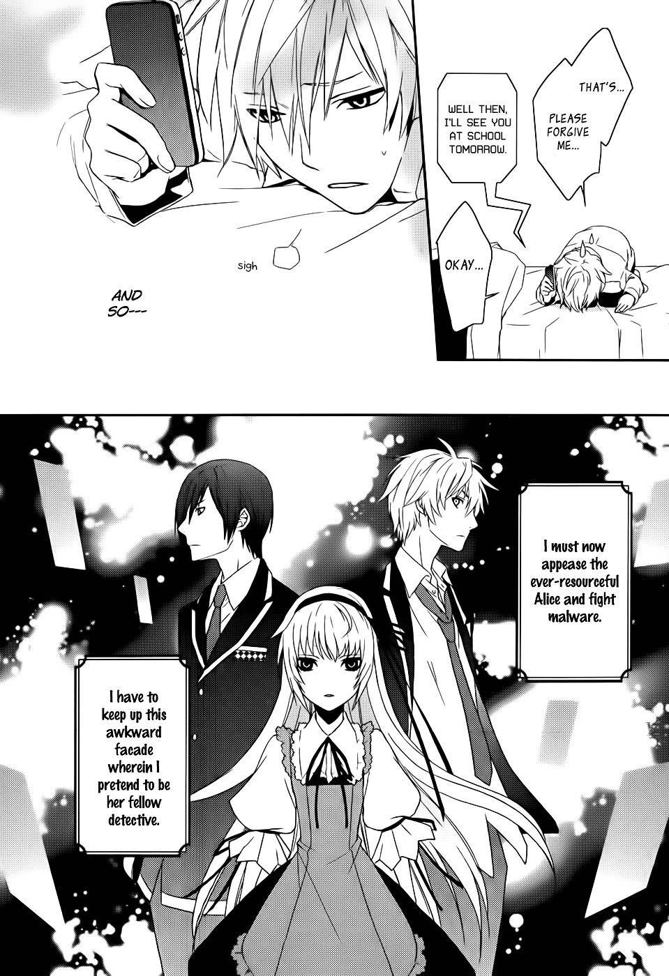 Dennou Alice To Inaba-Kun - Chapter 3 : Alice And The Machine Gun Part 3