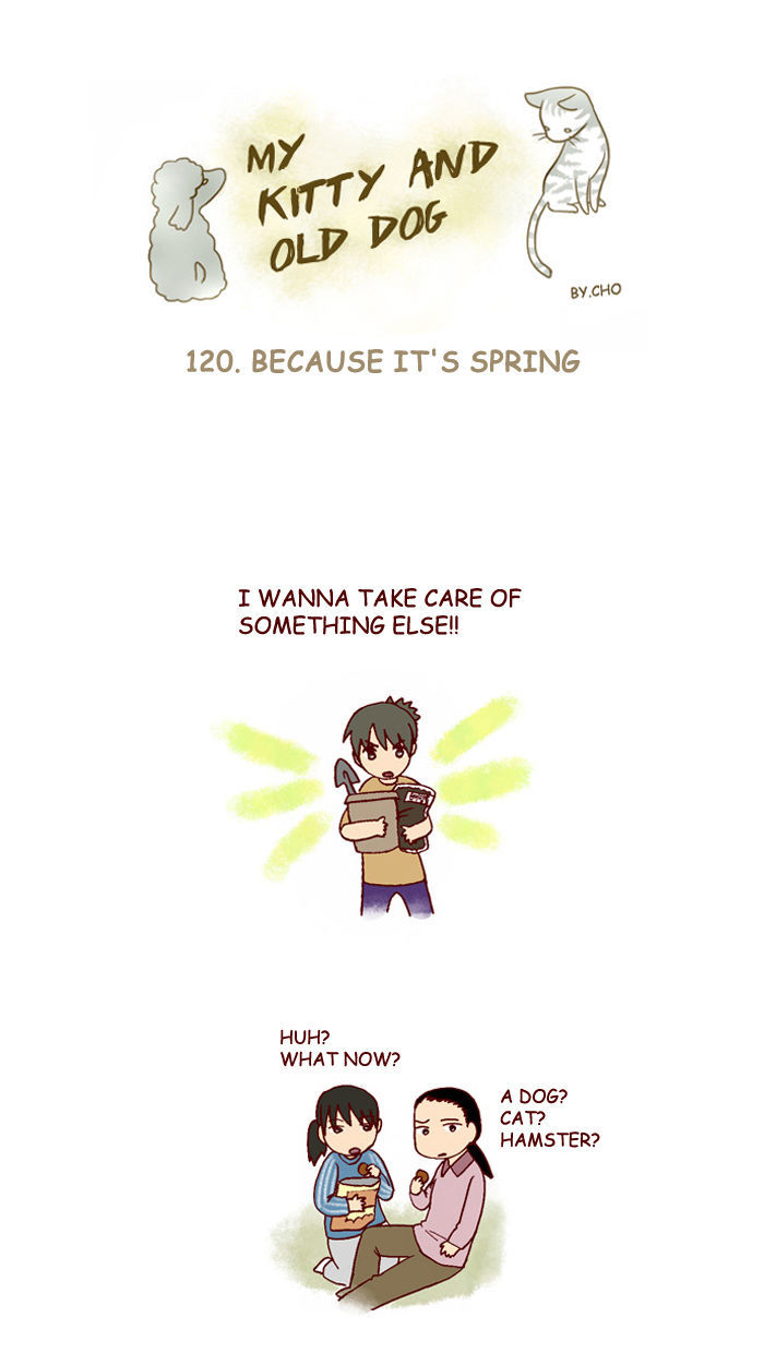 My Young Cat And My Old Dog - Chapter 120 : Because It's Spring